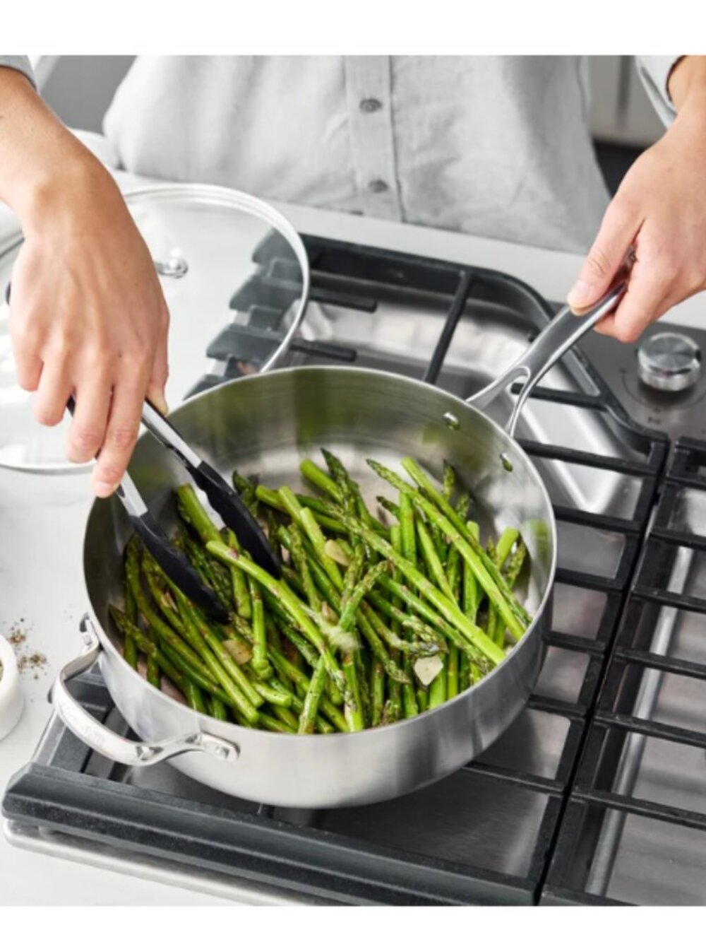GreenPan Superior 5-quart Stainless Steel Sauté Pan